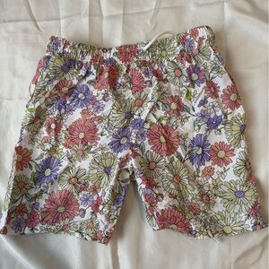 Floral Women's Shorts - Multicolor